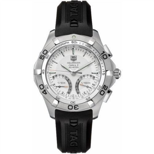TAG Heuer Aquaracer 300M Calibre S 43 Stainless Steel / Silver / Rubber